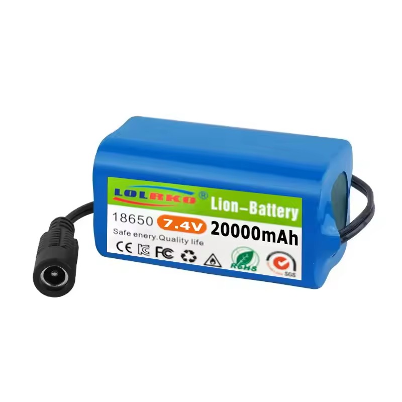 7,4V 20000mAh Akku mit USB-Lad – Fish Finder Charger Bewertung und Preis