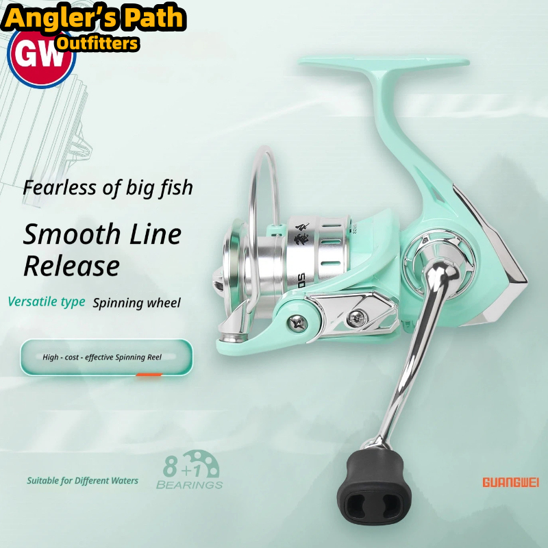 Guangwei Xiwu Spinnrolle 8+1 K – Abu Garcia Reel Max Bewertung und Preis